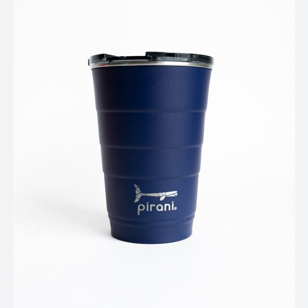 Pirani navy blue 16oz tumbler